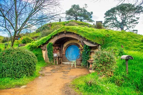 นิวซีแลนด์ Hobbiton Movie Set